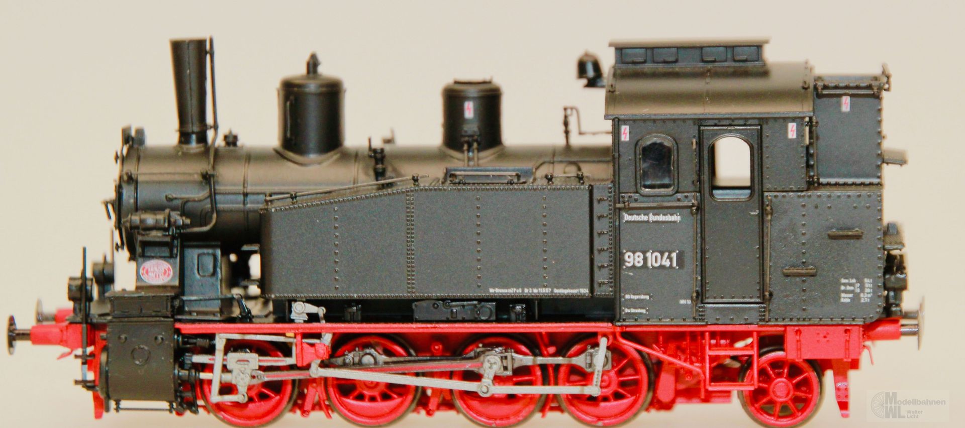 Brawa 40554 - BRAWA - Dampflok BR 98 1041 DB Ep.III schwarz H0/GL